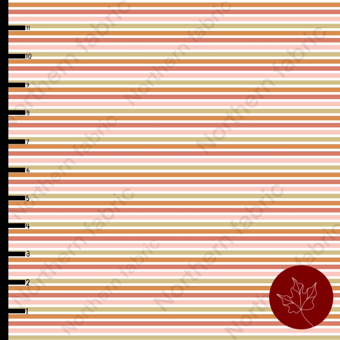 Terracotta stripe coordinate- JULIESTORIEDESIGNS
