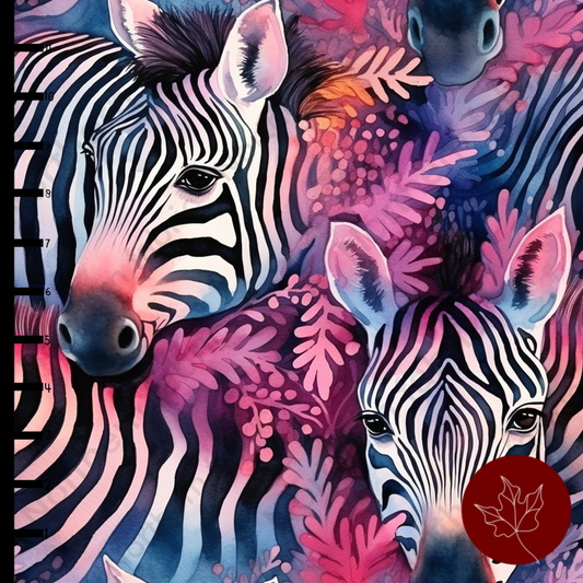 Watercolour Zebra