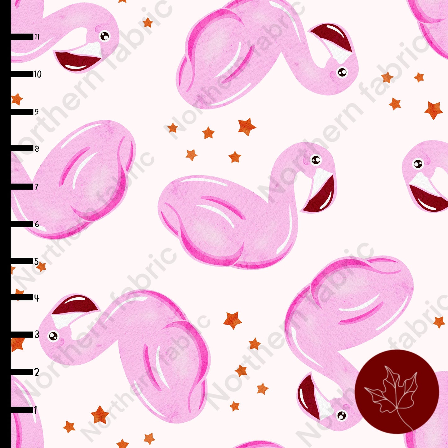 Watercolour flamingos - JULIESTORIEDESIGNS