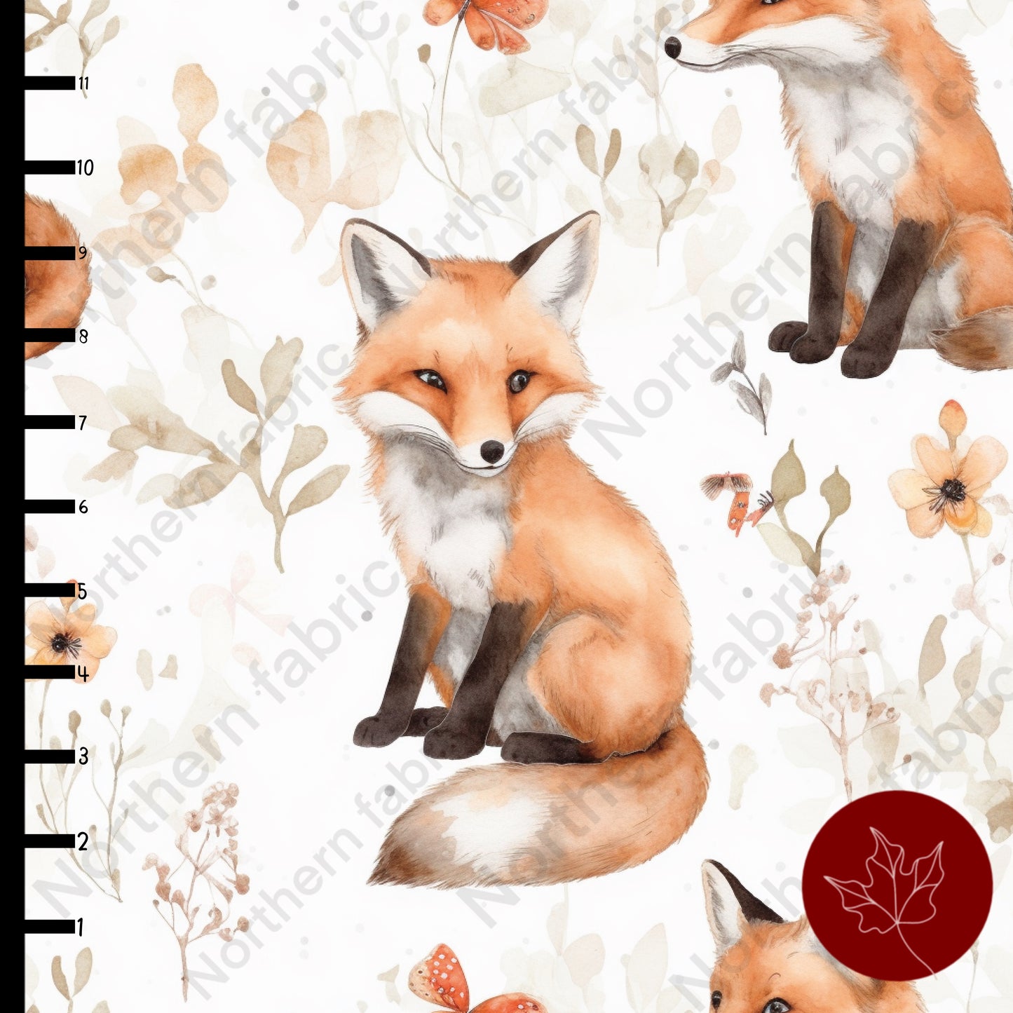 floral fox
