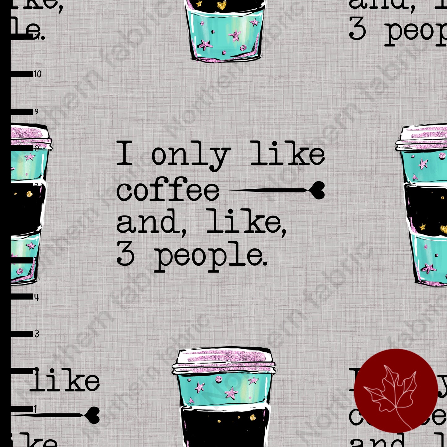 I only like coffee, and like 3 people.